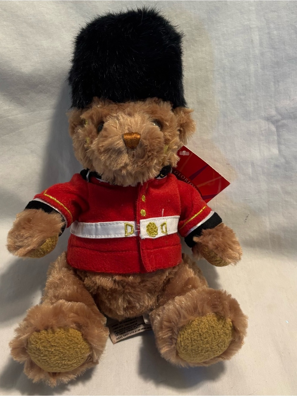 KEEL TOYS ~ British Soldier Guard Teddy Bear Plush Toy